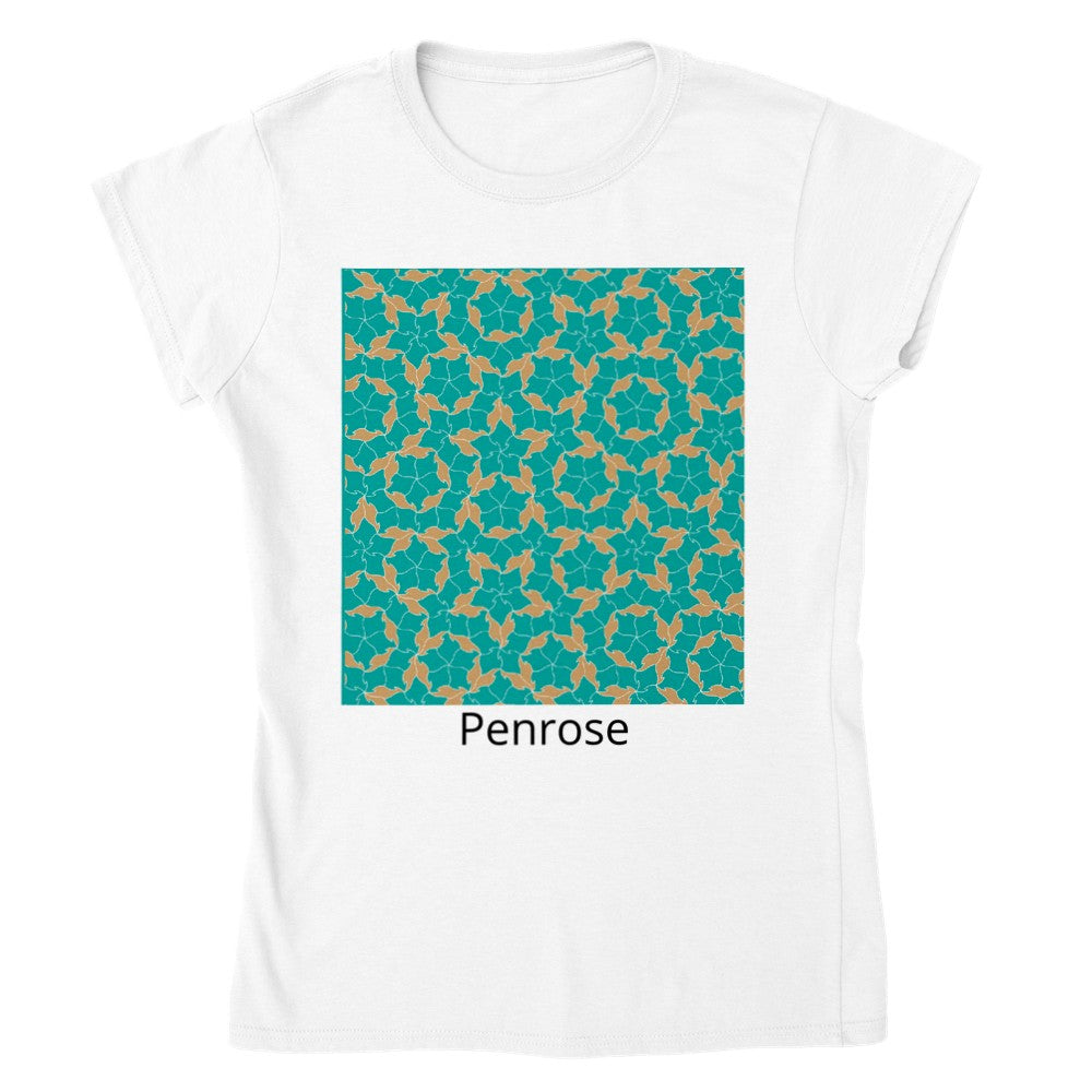 Penrose Tilings Classic Womens Crewneck T-shirt