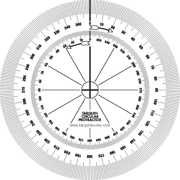 Tarquin Circular Protractors