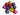 D10 dice with numerals 00-90 mixed colours