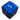 Jumbo Six Sided Digit Dice - D6 blue