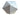 An Excavated Icosahedron paper model kit in housing