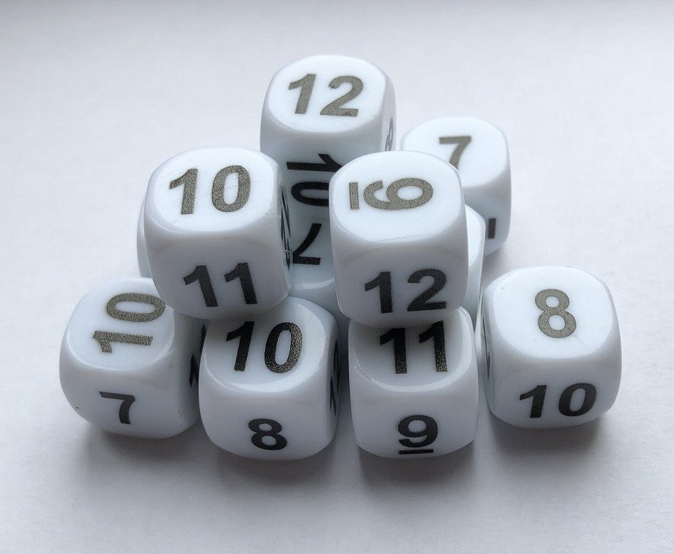 Multipack Dice - Digit Dice for use with Operations Dice