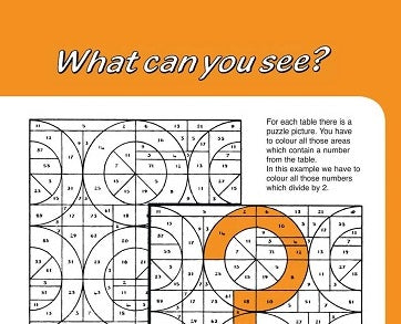 Second Multiplication Tables Colouring Book
