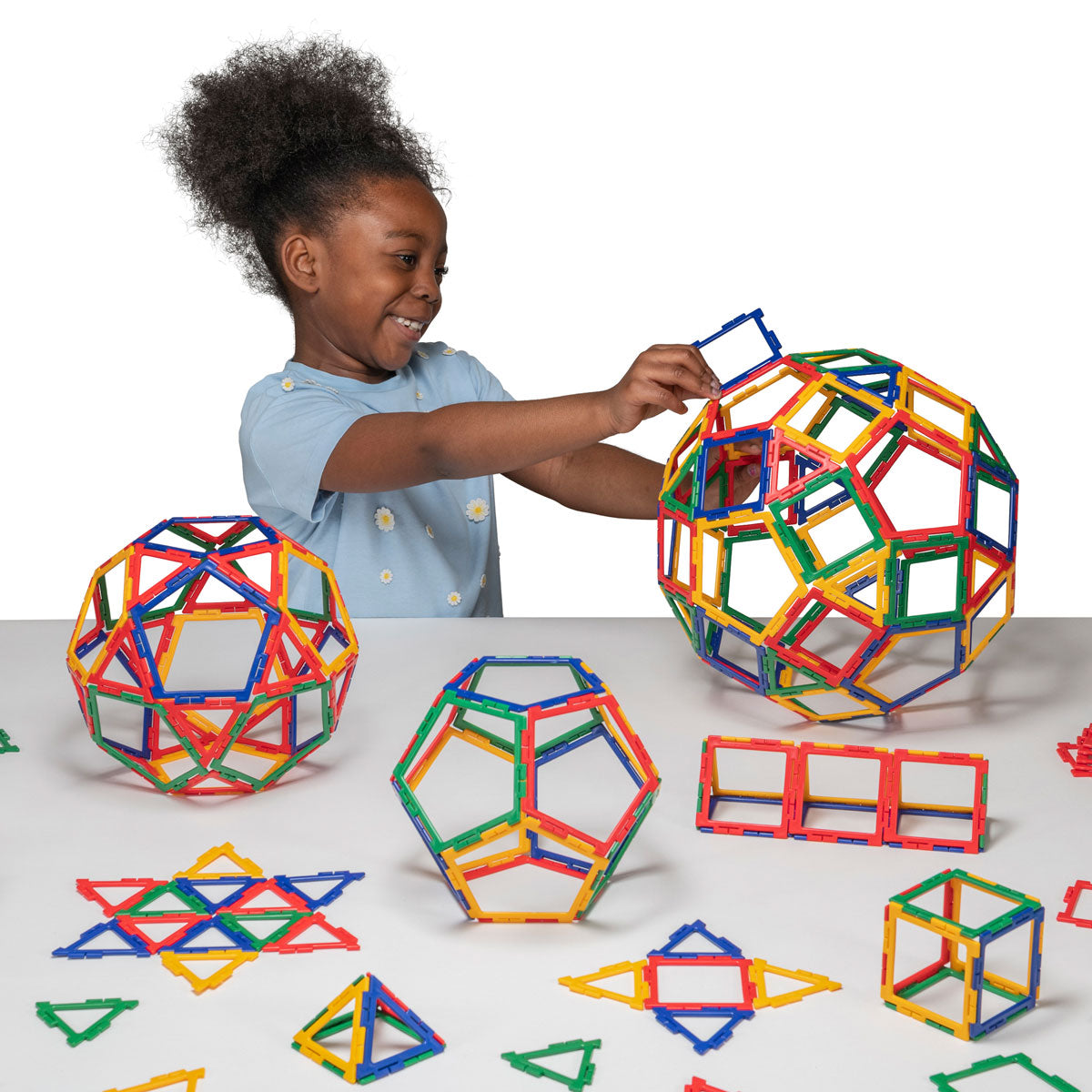 Polydron Patterns Polydron Frameworks Basic Set – TarquinGroup