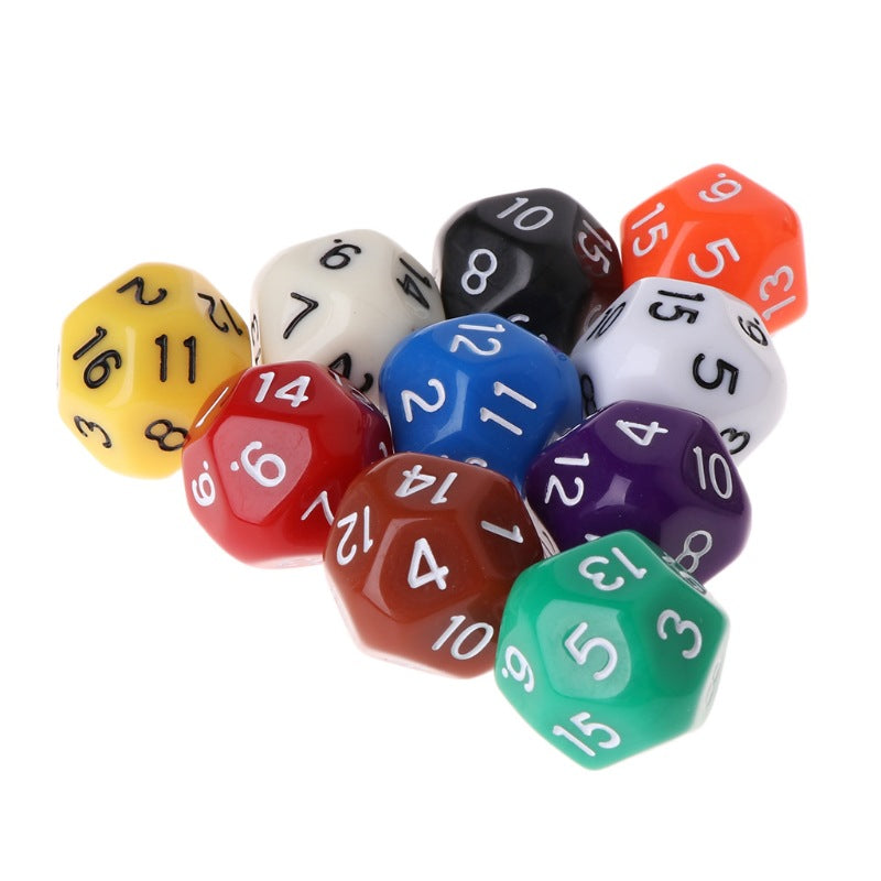 16-sided Polyhedra Dice - Pack of 30