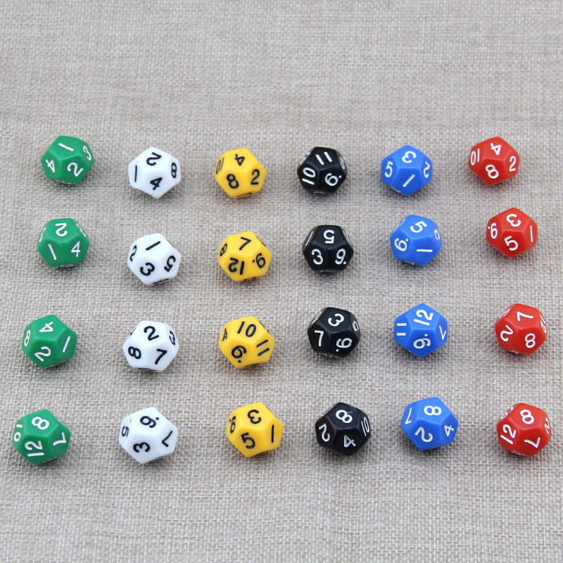 16-sided Polyhedra Dice - Pack of 30