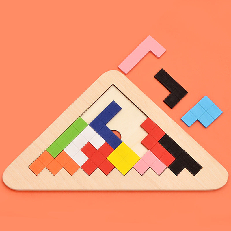 Magnetic Tangrams and Tetris Games
