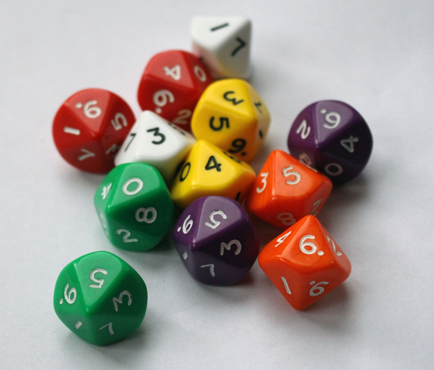 Dice Multipack - Ten Sided - D10