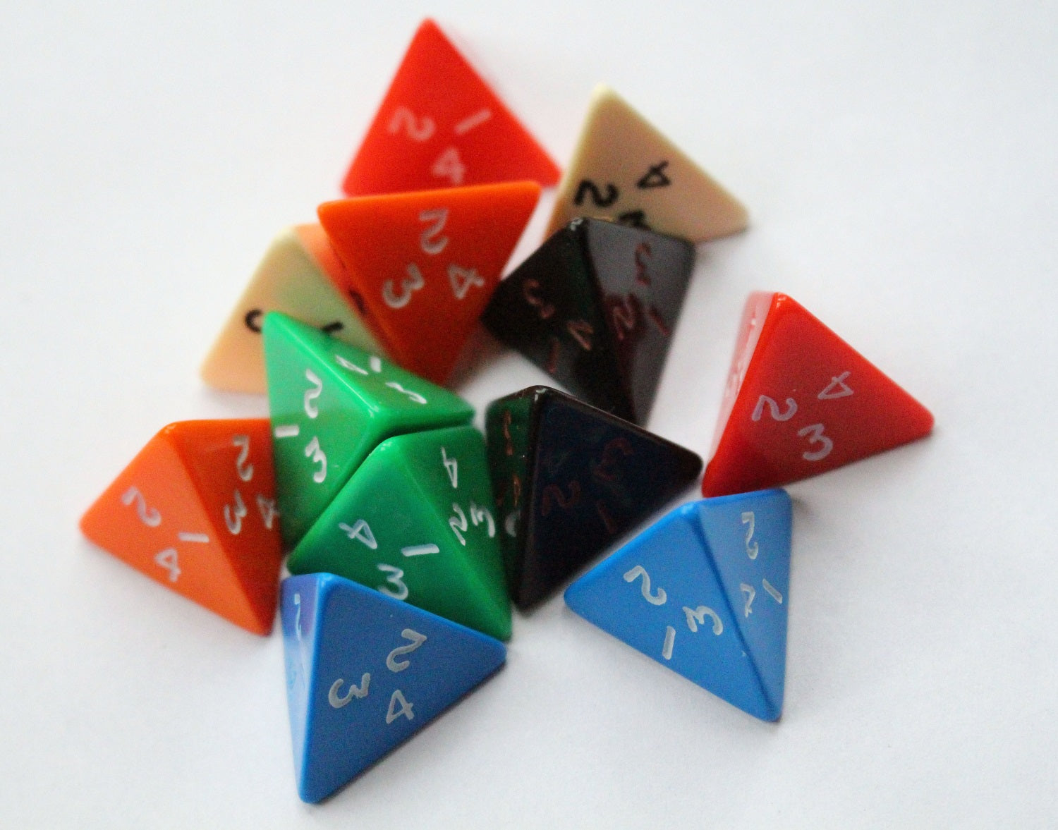 Dice Multipack - Four Sided - D4