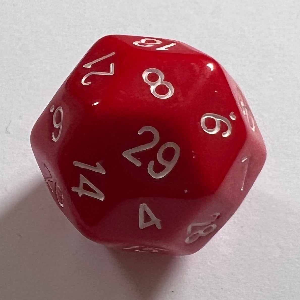 Dice - Magic Numbered Thirty Sided - D30