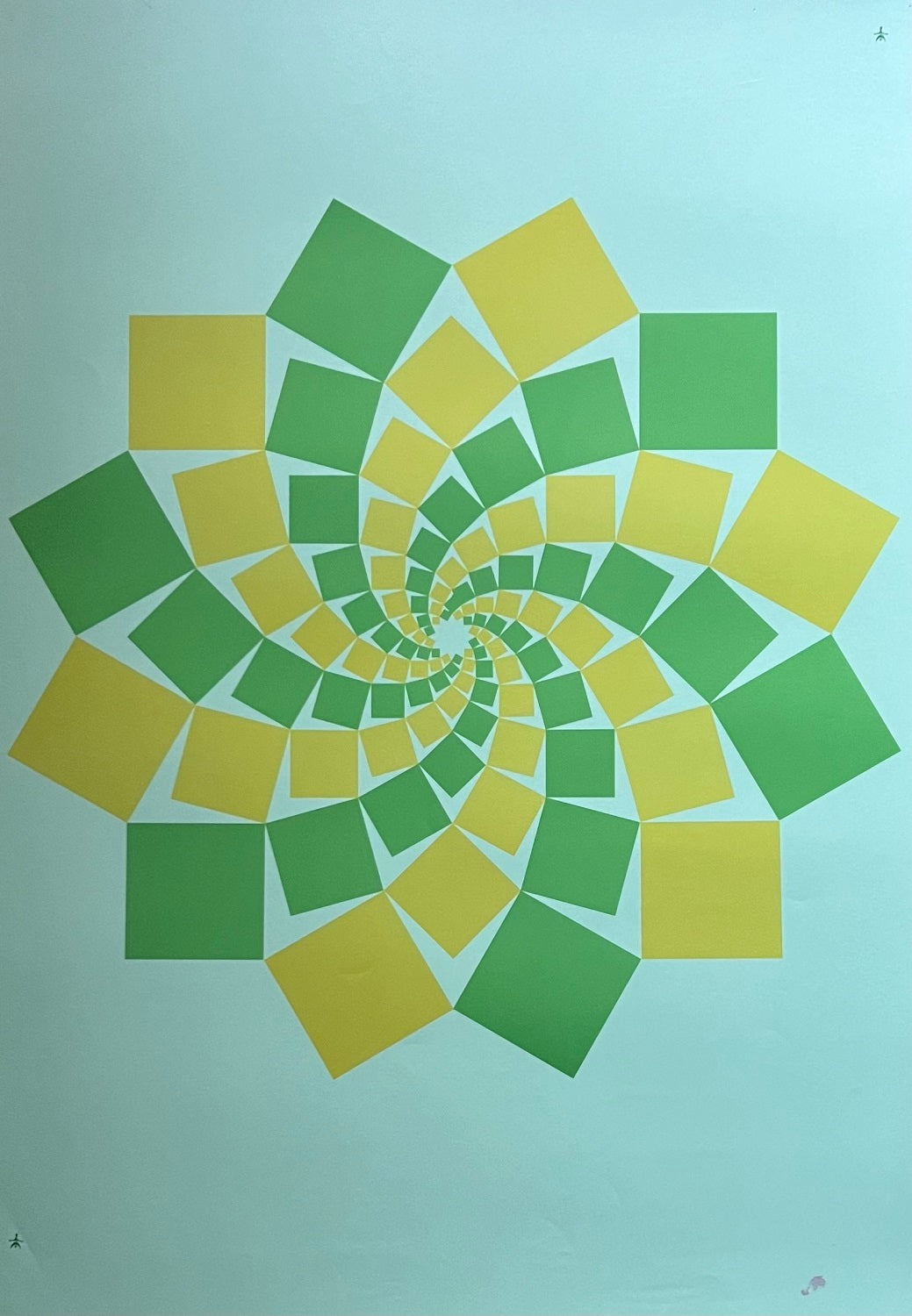 Another Classic Leapfrogs Geometrical Art Poster - Laminated
