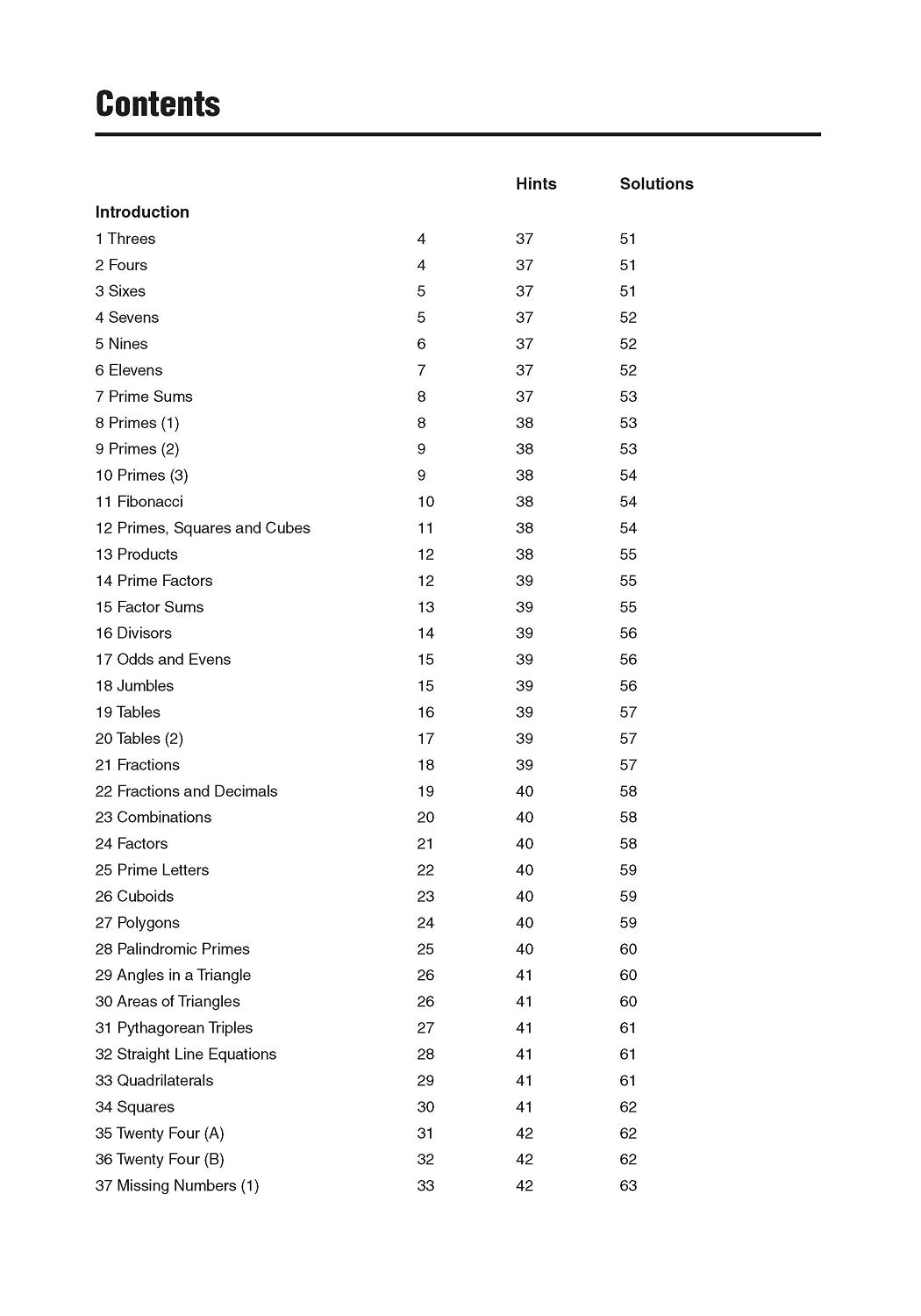 Cryptic Cross Numbers - mathematical puzzles that require some thinking ...