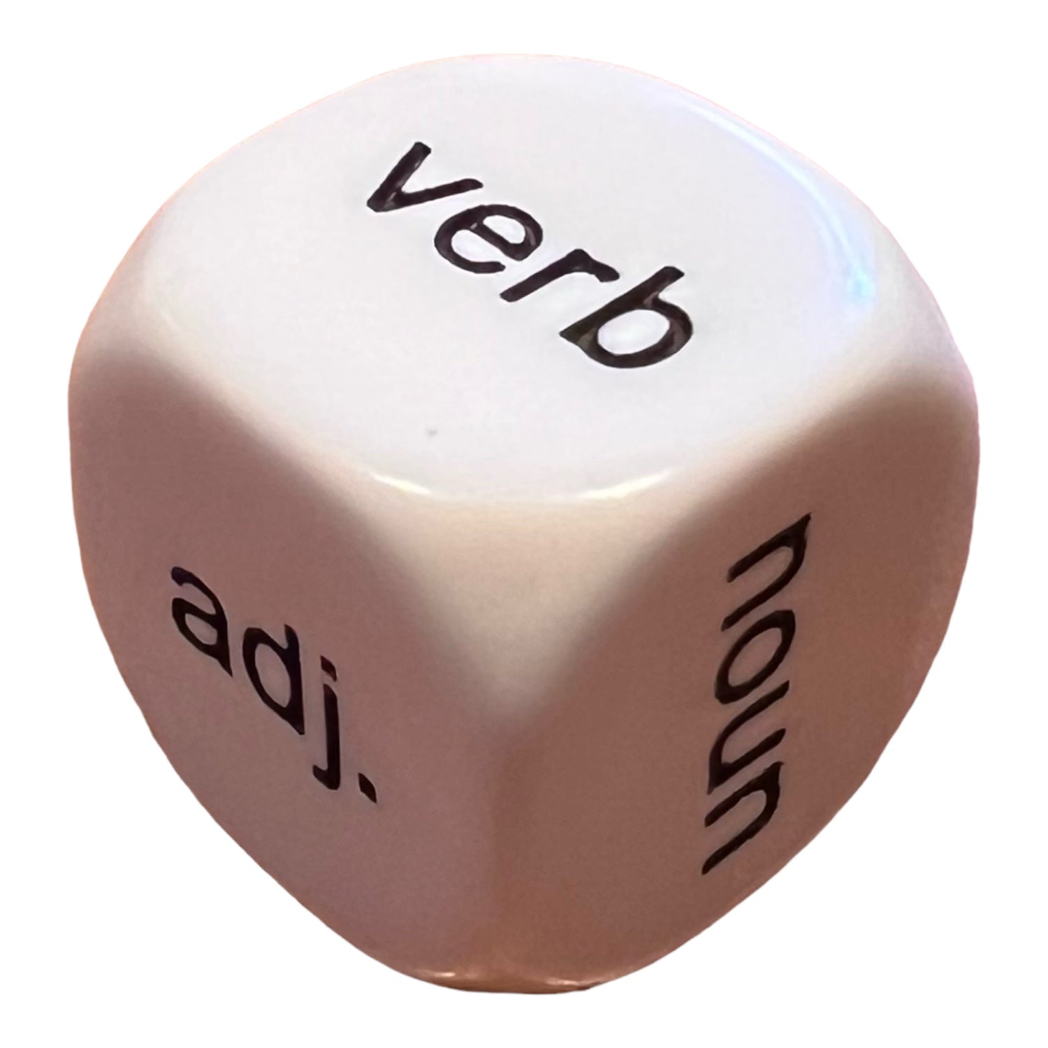 Dice Part Printed dice part of speech Noun, Verb, Adjective – TarquinGroup