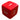 Jumbo Six Sided Digit Dice - D6 red