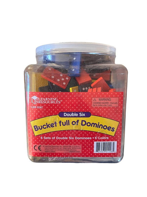 Bucket full of Dominoes