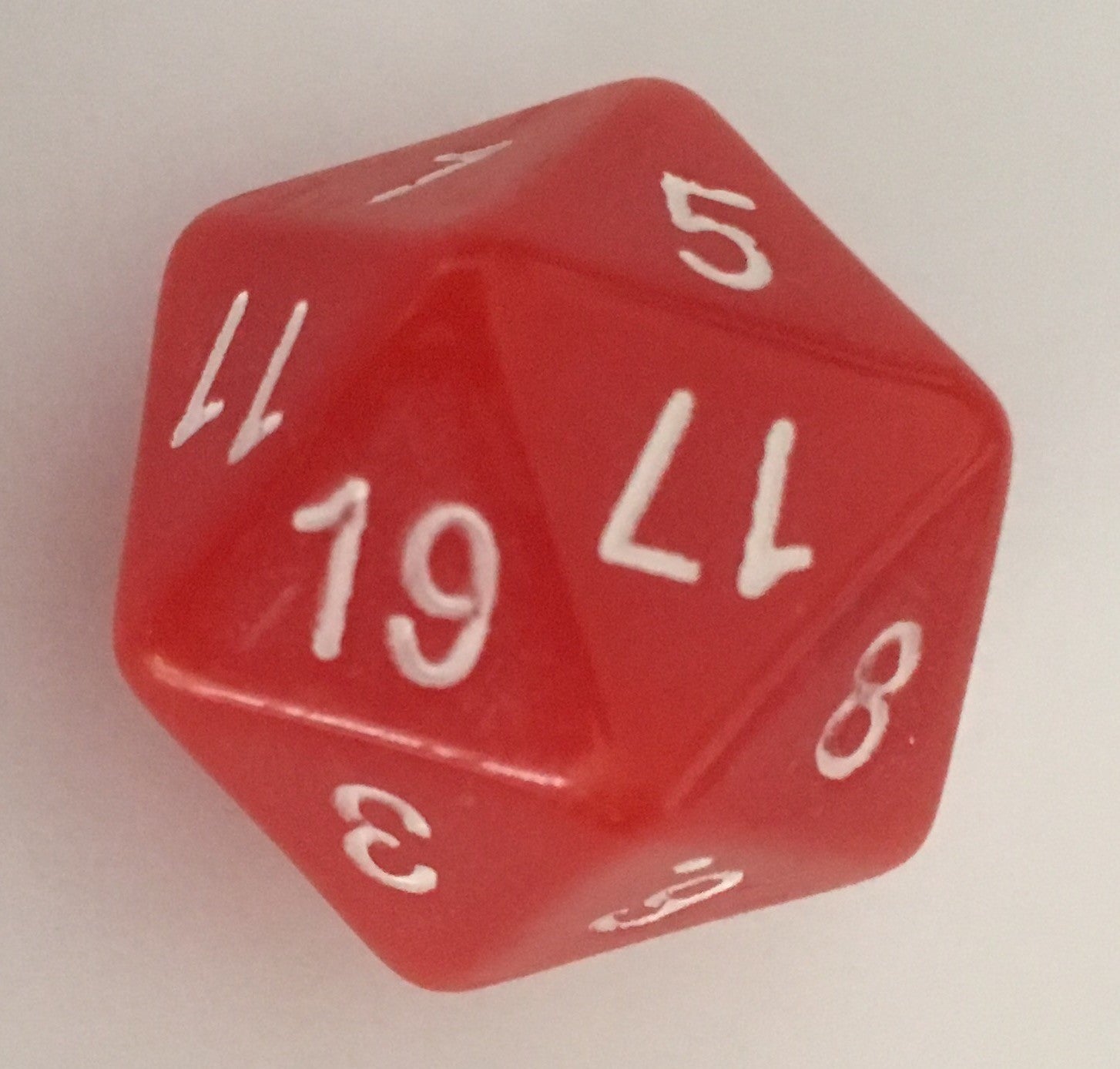 Dice - Numerically Balanced Icosahedral Twenty Sided - D20