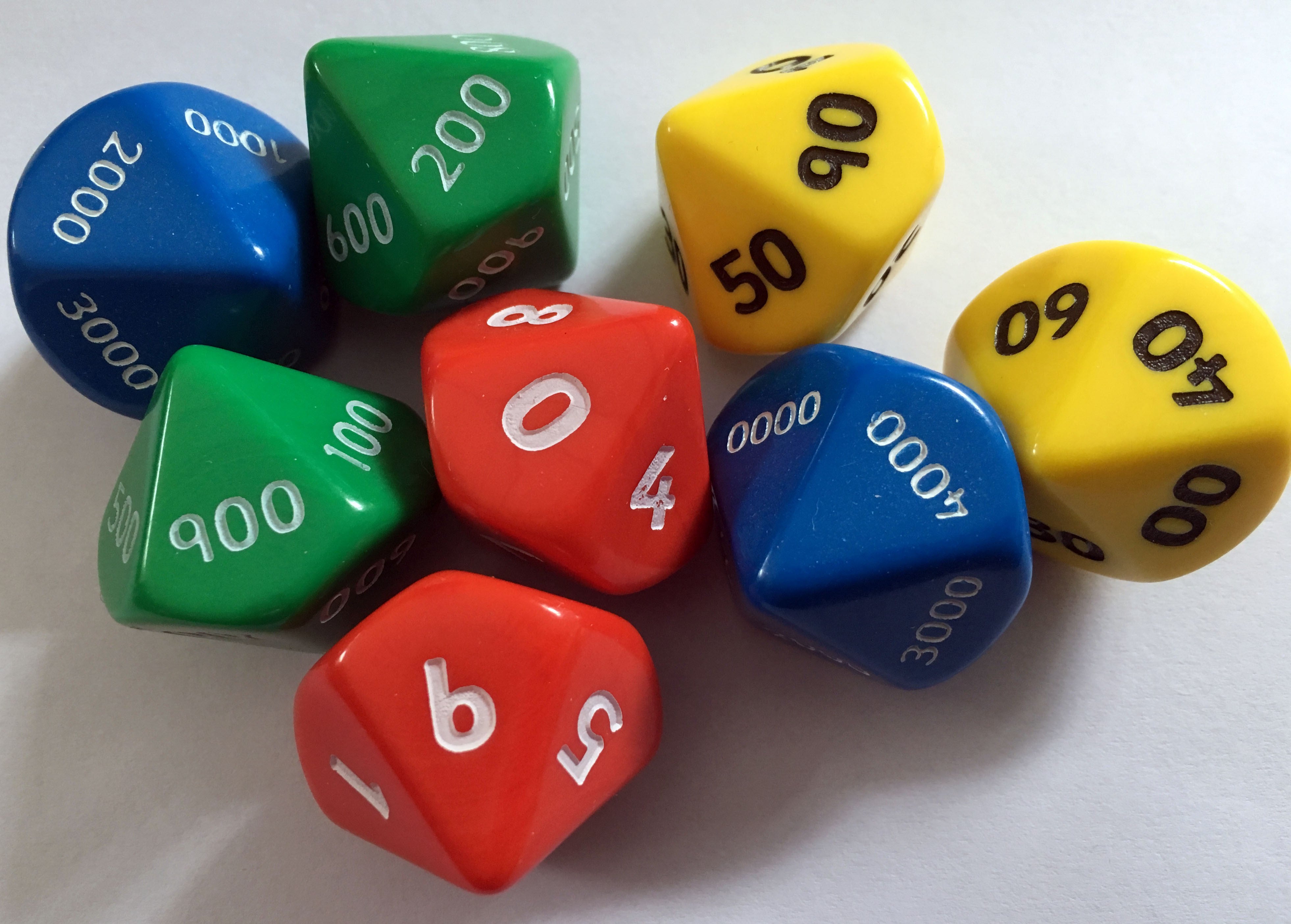 Dice - Place Value Set