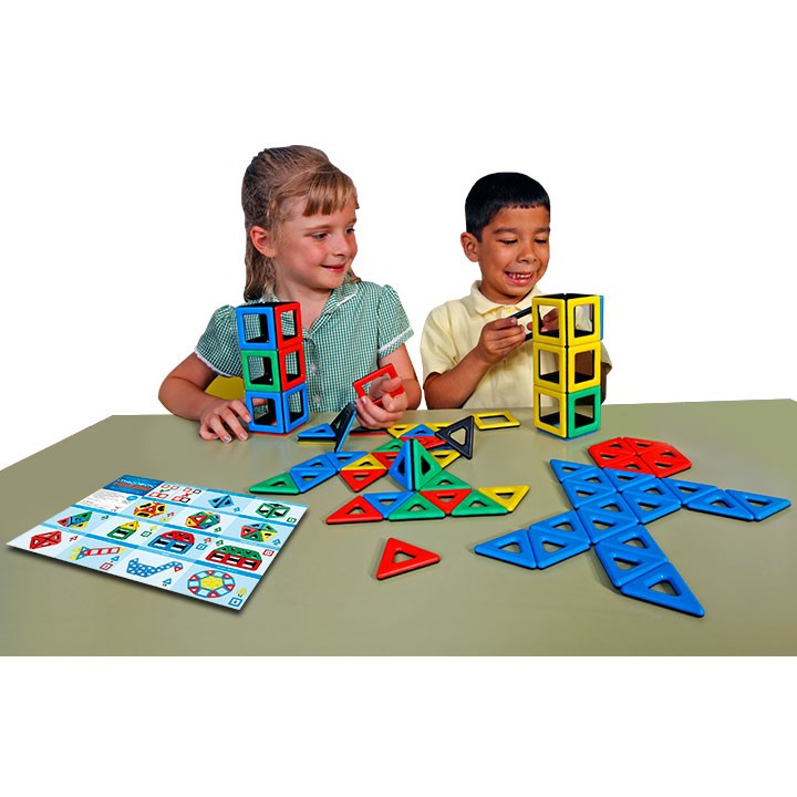 Magnetic Polydron Class Set