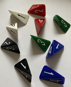 Skew Dice - Four Sided - D4