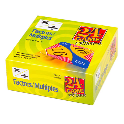 24® Game Factors/Multiples (96 Card Pack)