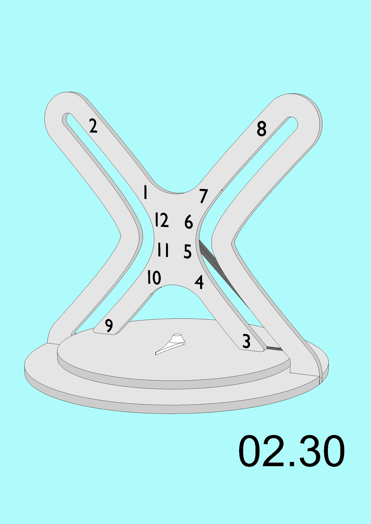 Hyperbolic Curve Clock TarquinGroup