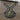 Hyperbolic Curve Desk Clock - with Green Arm