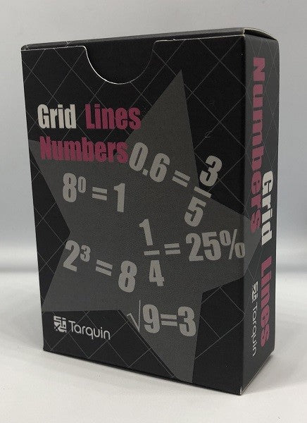 Grid Lines - Numbers Card Game