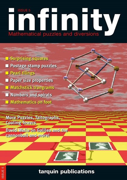 Infinty Math Lore Infinity Mathematical Puzzles and Diversions back issue 5 – TarquinGroup
