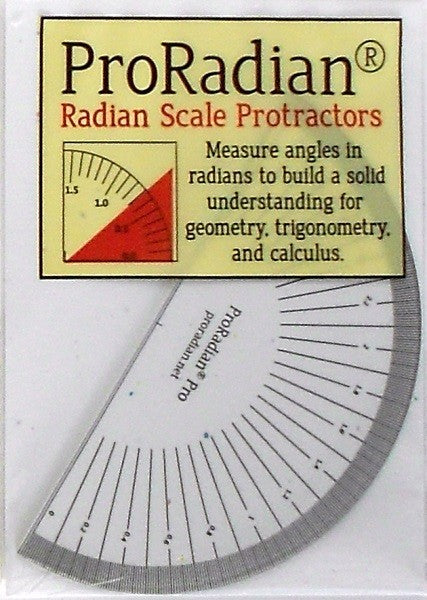 Radian Protractors - Professional 0.01 Radian Scale