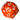 D30 30 sided dice - orange