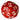 D30 30 sided dice - red