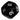 D12 12 sided dice in black
